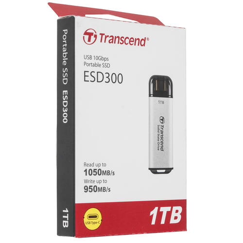 Купить 1000 ГБ Внешний SSD Transcend ESD300S  5452690. Характеристики, отзывы и цены в Донецке