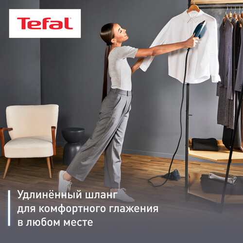 Купить Утюг-отпариватель Tefal DUO POWER JF4032E0 синий  5605385. Характеристики, отзывы и цены в Донецке