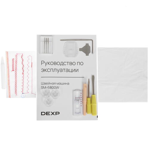 Купить Швейная машина DEXP SM-6800W  9006863. Характеристики, отзывы и цены в Донецке
