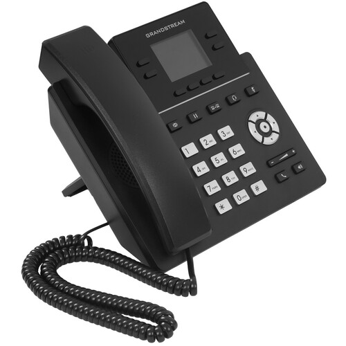 Купить Телефон VoIP Grandstream GRP2612G черный  9199058. Характеристики, отзывы и цены в Донецке