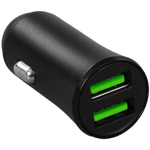 Купить Автомобильное ЗУ GoPower GPC07-2U черный  9183133. Характеристики, отзывы и цены в Донецке