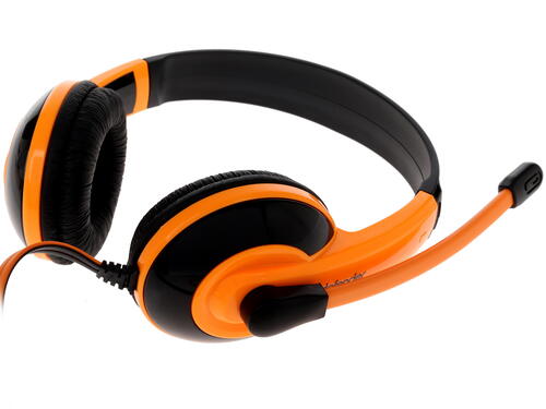 Купить Проводные наушники Defender Warhead G-120 оранжевый  1085326. Характеристики, отзывы и цены в Донецке