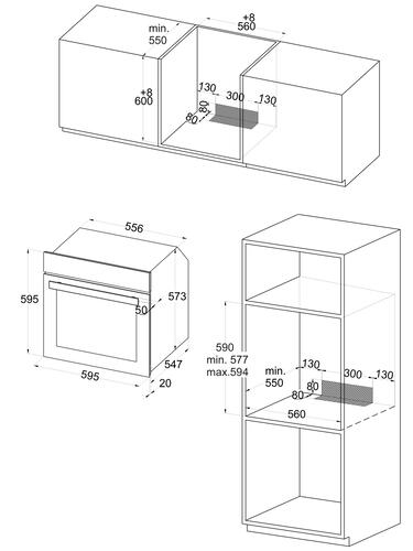 Купить Электрический духовой шкаф Zigmund & Shtain E 149 W белый  5348890. Характеристики, отзывы и цены в Донецке