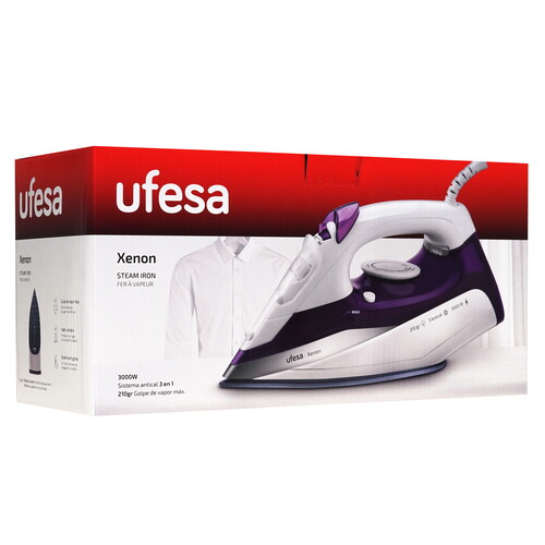 Купить Утюг UFESA XENON белый  9140846. Характеристики, отзывы и цены в Донецке