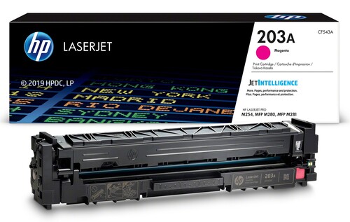 Купить Картридж лазерный HP 203A (CF543A) пурпурный, с чипом  1163540. Характеристики, отзывы и цены в Донецке