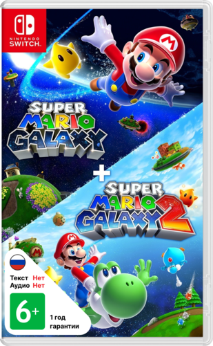 Купить Игра Super Mario Galaxy 1+2 (Switch)  5642516. Характеристики, отзывы и цены в Донецке