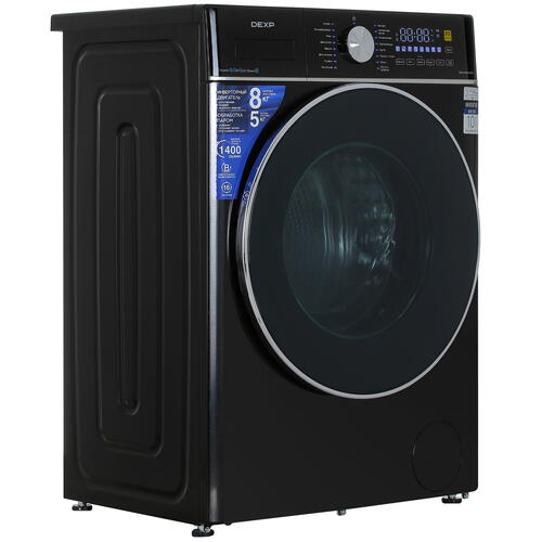 Купить Стирально-сушильная машина DEXP WD-F814DMG/GBSI черный  5427742. Характеристики, отзывы и цены в Донецке