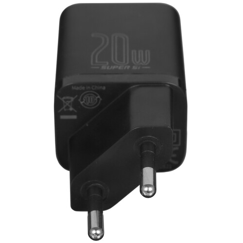 Купить Сетевое зарядное устройство Baseus Super Si Quick Charger черный  4778868. Характеристики, отзывы и цены в Донецке