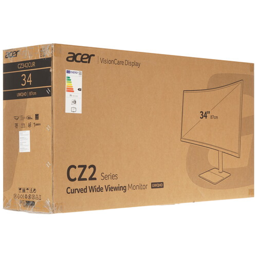 Купить 34" Монитор Acer CZ342CURVbmiphuzx черный  5455874. Характеристики, отзывы и цены в Донецке