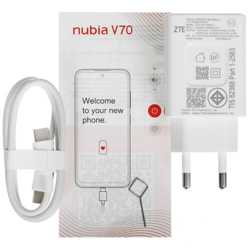 Купить 6.7" Смартфон Nubia V70 256 ГБ зеленый  5625929. Характеристики, отзывы и цены в Донецке