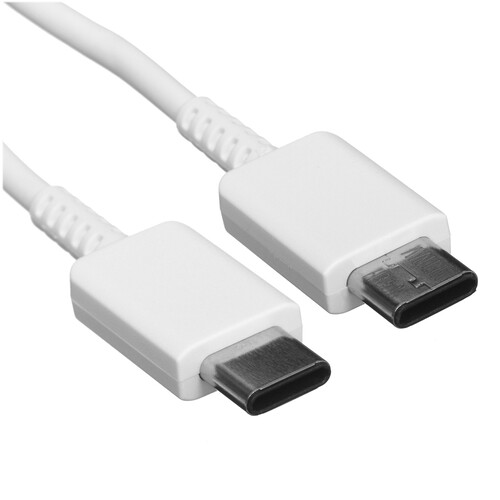 Купить Кабель круглый Samsung USB Type-C - USB Type-C белый 1 м  9119146. Характеристики, отзывы и цены в Донецке