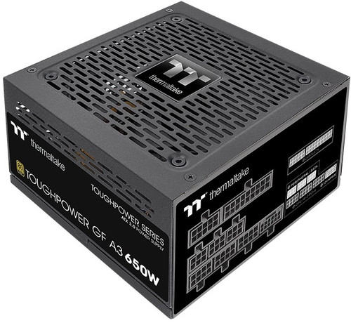 Купить Блок питания Thermaltake TOUGHPOWER GF A3 Gold 650W - TT Premium Edition [PS-TPD-0650FNFAGE-H] черный  5455404. Характеристики, отзывы и цены в Донецке