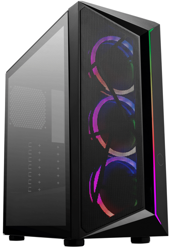 Купить Корпус Cooler Master CMP 510 ARGB [CP510-KGNN-S00] черный  4897906. Характеристики, отзывы и цены в Донецке