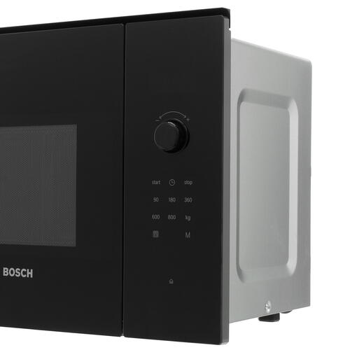 Купить Встраиваемая микроволновая печь Bosch Serie 6 BFL524MB0 черный  5401106. Характеристики, отзывы и цены в Донецке
