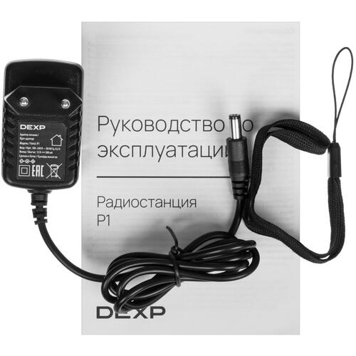 Купить Радиостанция DEXP P1 черный  9036492. Характеристики, отзывы и цены в Донецке