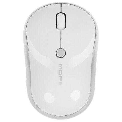 Купить Мышь беспроводная MOFii M5DM [M5DM-W] серебристый  9241066. Характеристики, отзывы и цены в Донецке