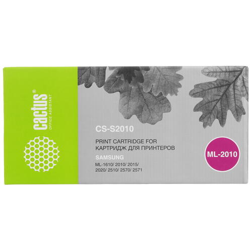 Купить Картридж лазерный Cactus CS-S2010 черный, с чипом  7939725. Характеристики, отзывы и цены в Донецке