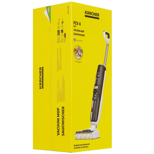 Купить Вертикальный пылесос моющий Karcher FCV 4 Dry  черный  9416519. Характеристики, отзывы и цены в Донецке