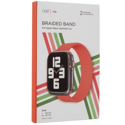 Купить Ремешок VLP для Apple Watch 42/ 44/ 45mm оранжевый  9263187. Характеристики, отзывы и цены в Донецке