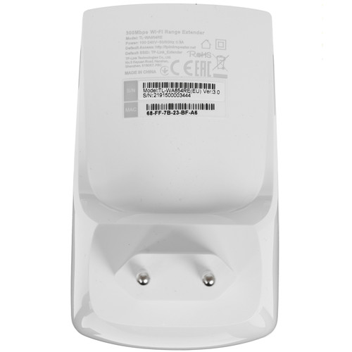 Купить Усилитель беспроводного сигнала TP-LINK TL-WA854RE V3  1373160. Характеристики, отзывы и цены в Донецке