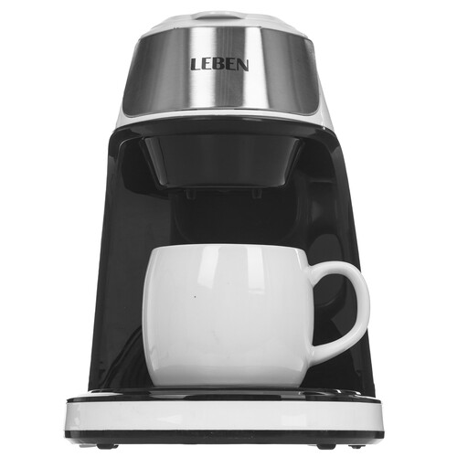 Купить Кофеварка капельная LEBEN 286-038 белый  9237206. Характеристики, отзывы и цены в Донецке