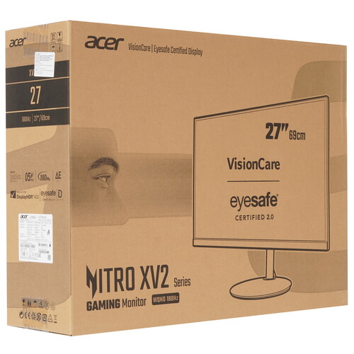 Купить 27" Монитор Acer Nitro XV272UV3bmiiprx черный  5455360. Характеристики, отзывы и цены в Донецке