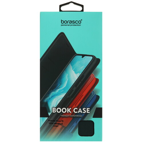 Купить Чехол-книжка  BoraSCO Book Case для HUAWEI Pura 70 Ultra зеленый  5499553. Характеристики, отзывы и цены в Донецке