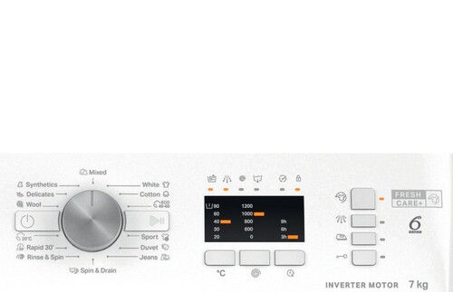 Купить Стиральная машина Whirlpool FFL 7269 W EE белый  9317667. Характеристики, отзывы и цены в Донецке