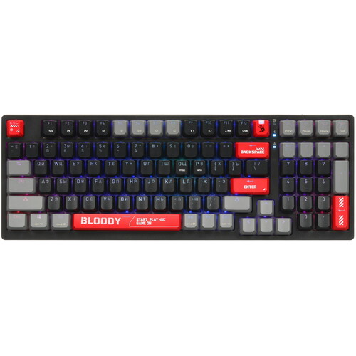 Купить Клавиатура проводная + беспроводная A4Tech Bloody WS98  5600516. Характеристики, отзывы и цены в Донецке