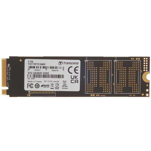 Купить 1000 ГБ M.2 NVMe накопитель Transcend 240S [TS1TMTE240S]  4808149. Характеристики, отзывы и цены в Донецке