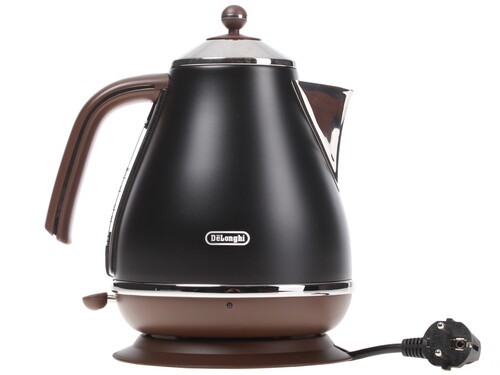 Купить Электрочайник DeLonghi KBOV 2001.BK черный  1001077. Характеристики, отзывы и цены в Донецке