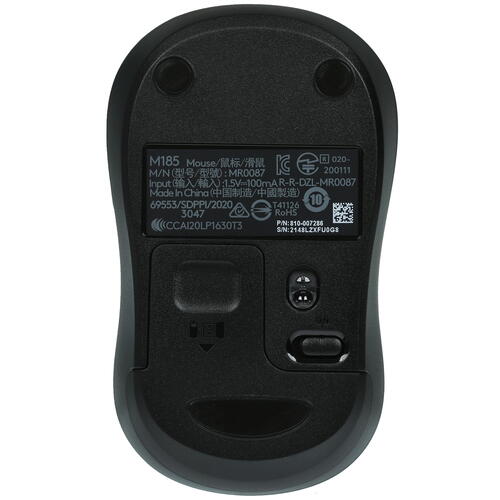 Купить Мышь беспроводная Logitech M185  5053839. Характеристики, отзывы и цены в Донецке