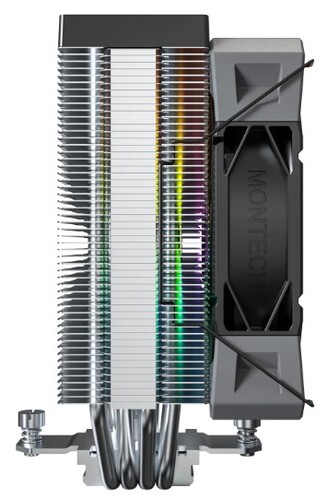 Купить Кулер для процессора Montech NX400 ARGB [NX400ARGBBK]  5620750. Характеристики, отзывы и цены в Донецке