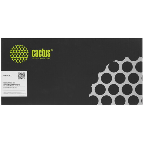 Купить Картридж лазерный Cactus CS-W1335X черный, с чипом  9926231. Характеристики, отзывы и цены в Донецке