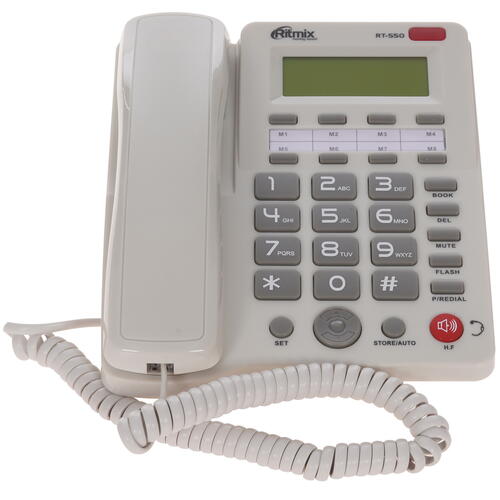 Купить Телефон проводной Ritmix RT-550  5089267. Характеристики, отзывы и цены в Донецке