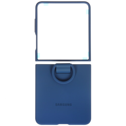 Купить Накладка  Samsung Ring Case (Silicone) для Samsung Galaxy Z Flip7 синий  5634694. Характеристики, отзывы и цены в Донецке