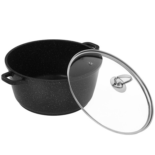 Купить Кастрюля Dariis МЕЧТА ELZ-6-К 5.7 л 26 см черный  9197805. Характеристики, отзывы и цены в Донецке