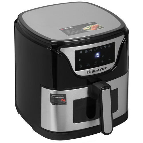 Купить Аэрогриль Brayer BR2037 черный  5612751. Характеристики, отзывы и цены в Донецке