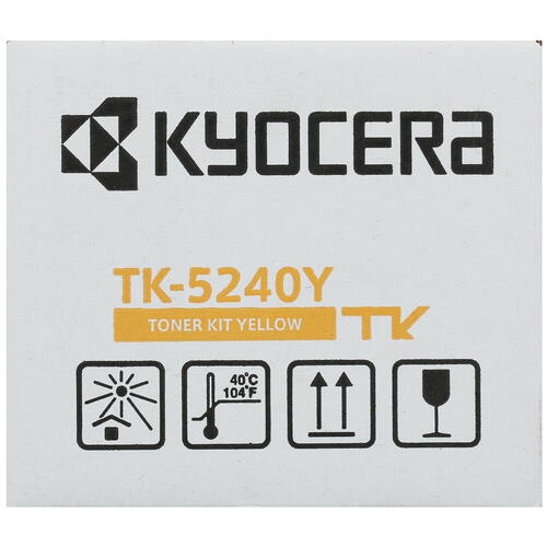 Купить Картридж лазерный Kyocera TK-5240Y желтый, с чипом  1172606. Характеристики, отзывы и цены в Донецке