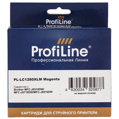 Купить Картридж ProfiLine PL-LC1280XLM пурпурный  9129011. Характеристики, отзывы и цены в Донецке