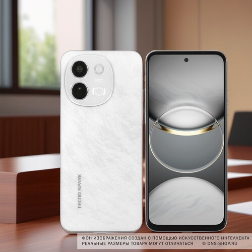Купить 6.67" Смартфон Tecno SPARK 30 5G 128 ГБ белый  5482714. Характеристики, отзывы и цены в Донецке