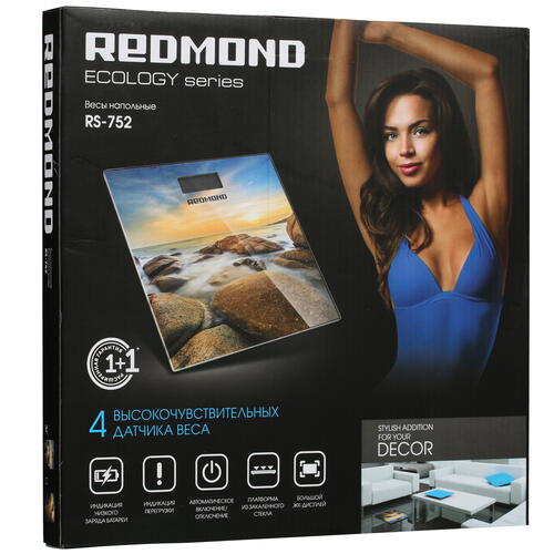 Купить Весы Redmond RS-752 разноцветный  5071096. Характеристики, отзывы и цены в Донецке