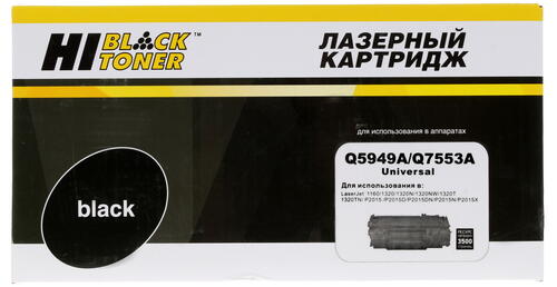 Купить Картридж лазерный Hi-Black Q5949A черный, с чипом  7939747. Характеристики, отзывы и цены в Донецке