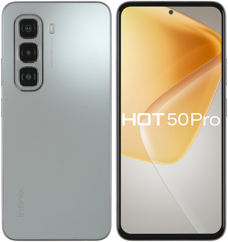 Купить 6.78" Смартфон Infinix HOT 50 Pro 256 ГБ серый  5491560. Характеристики, отзывы и цены в Донецке