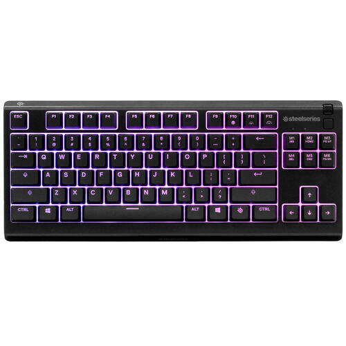 Купить Клавиатура проводная SteelSeries Apex 3 TKL [64831]  5408763. Характеристики, отзывы и цены в Донецке