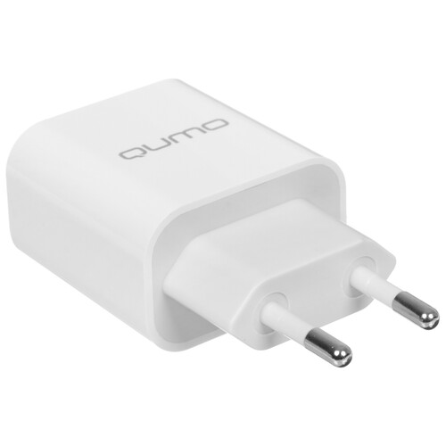 Купить Сетевое зарядное устройство QUMO Energy Light белый  5627900. Характеристики, отзывы и цены в Донецке