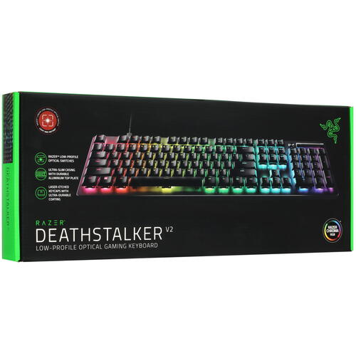 Купить Клавиатура  проводная Razer DeathStalker V2  5074747. Характеристики, отзывы и цены в Донецке