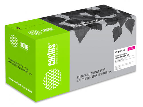 Купить Картридж лазерный Cactus CS-Q2673AR пурпурный  8158937. Характеристики, отзывы и цены в Донецке
