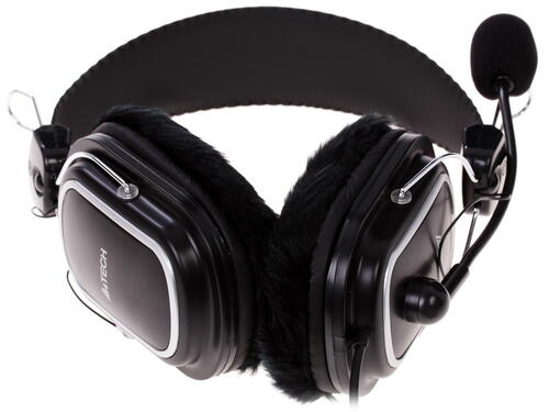 Купить Проводные наушники A4Tech HS-60 черный  0108844. Характеристики, отзывы и цены в Донецке