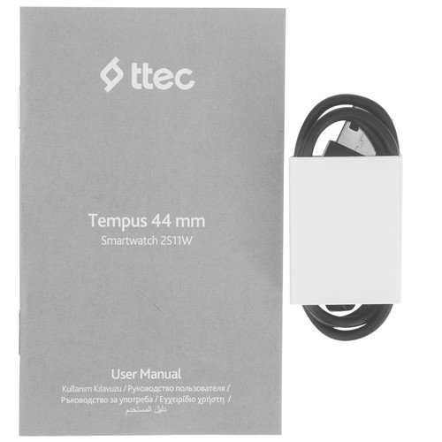 Купить Смарт-часы TTEC Tempus 44 mm Round Case Smartwatch  9409360. Характеристики, отзывы и цены в Донецке